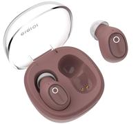 Wireless Earbuds for Small Ear Canals Mini Size, Cute Bluetooth Ear Buds for Women Girls with 2 Noise Reduction Mic for Clear Calls, Small Wireless Earphones with Immersive Premium Sound(Antique Rose)