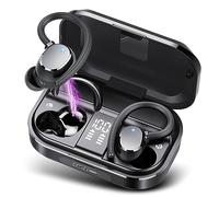 Wireless Earbuds, HiFi Stereo Sound Bluetooth 5.3 Wireless Headphones with 4 ENC Noise Cancelling Mic, IP7 Waterproof Earbuds, 40 Hours Playtime with LED Display, For Sports/Travel/Work