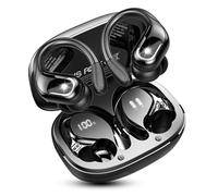 Wireless Earbuds Sport, 2026 Rulefiss 75H Bluetooth 5.4 Headphones HiFi Stereo, 4 ENC Noise-Cancelling Mic Ear Buds, Running Earphones with Earhooks, USB-C, IP7 Waterproof, for Android iOS Gym Workout