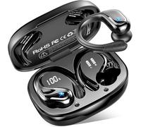 Wireless Earbuds Sport, 2026 Rulefiss 75Hrs Bluetooth 5.4 Headphones HiFi Stereo Ear Buds, 4 ENC Noise-Cancelling Mic, IP7 Waterproof Running Earphones with Earhook, USB-C, for Android iOS Gym Workout