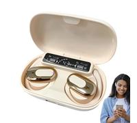 Wireless Earbuds - Wireless Comfort Open Ear Buds | Smart Earbuds Ear-Clip Waterproof Noise Reduction | Long Battery Life Noise Reduction Earphone 5.4 | Secure Sesign For Home Travel