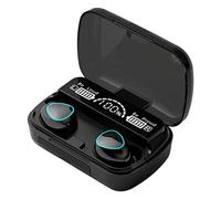 wireless earbuds Wireless Earbuds TWS Wireless Earphones Waterproof In-ear Earbuds M10 Earphones 9D Stereo Sport Headsets with Microphone Charging Box Black