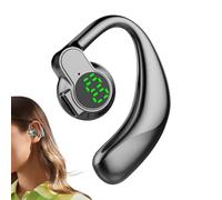 Wireless Earbuds With Earhooks - Sports Digital Display Headset | Music Phone Call Accessory | Modern Design | Running Study Theme, Utility, Gym Swimming Gear, Home Entertai