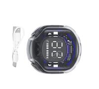 Wireless Earbuds With ENC Noise Cancelling - Sweat-resistant bluetoothh 5.3 Earphones Featuring LED Digital Display, Touch Control, Ergonomic Design, And 5.4-hour Battery Life. Ideal For Workouts