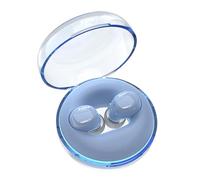 Wireless Earbuds, Workout Ear Buds, Lightweight Compact Stable Cordless Connection Audio Gear, Music Earpiece for Running, Sleeping, Cycling, Commuting, Studying, Color White or Blue