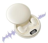 Wireless Earphones - 2.44x2.44x1.18 Inches Invisible Earbuds for Running, Ergonomic Design with Noise Cancelling, Sport Earbuds for Hiking, Working, Driving, Workout, Gym, Studio Use