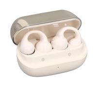 Wireless Earphones, CVC Call -Rausch -reduction 5.3 Dual Mikrofon Aray Bahlforming Open Ear Headphones with a Load Case for Training (Beige)