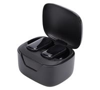 Wireless Earphones Stereo Noise Cancelling AI Real Time Translator Earbuds with Multi Language Support for Travel Business Negotiations PC ABS Material (Black)