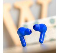 InnovaGoods Wireless Earphones with Charging Case Blue
