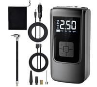 Wireless Electric Air Pump - Car Tire Air Pump Portable, Tire Filler Portable Air Compressor | Air Pump Tire Filler with Intelligent Detection, Air Compressor with a Long Battery Run