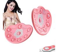 Wireless Electric Breast Massager, Electric Breast Augmentation Device, 16 Simulated Massage Heads 4 Modes 3 Levels of Intensity Anti Sagging Breast Enlargement Massager