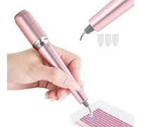 Wireless Electric Diamond Art Pen, Vacuum Diamond Painting Pen No Wax Needed, 150° Ergonomic Tip, Quiet Lightweight & Rechargeable Diamond Art Accessories for Adults (Pink)
