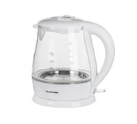 Wireless Electric Kettle Glass 1L Overheating Protection Blaupunkt LED Backlight