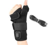 Wireless Electric Wrist Guard, Temperature Control Systems, Ergonomic Design for Typing Athletes, Travel, OK Fabric Wristband for Writing