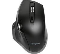 Wireless Ergonomic Mouse 1600DPI BlueTrace Sensor 7 Button Black Computer