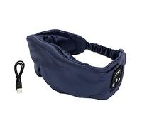 Wireless Eye Cover - Bluetooth V5.0 HiFi Stereo, 13H Playtime Sleep Mask with Adjustable Silk Fabric Headphones for Travel and Relaxation (Type 2)