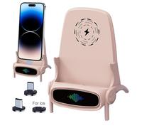 Wireless Fast Charger Chair | Charging Desktop Cellphone Stand - Fast Charging Station, Phone Stand Holder for Most Smartphones