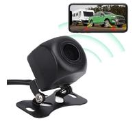 Wireless Fidelity Car Backup Camera, 1080P Rear and Front View Camera with 175 Degree Wide Angle, IPC67 Night for IOS Phone Tablet, Smartphones, Tablets