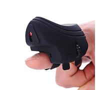 Wireless Finger Mouse, Rechargeable Pocket Ring Mouse, Bluetooth Finger Mini Mice, 2.4ghz Handheld Ergonomic Trackball Mouse, Portable Lazy Finger Rings Mouse for Small Desk & Home Office