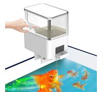 Wireless Fish Feeder Automatic Dispenser for Aquarium, 100ml Food Dispenser with App Control, USB Powered for Small Fish Tank Pelleted Food, Electronic Feeders for Animals (450ml)