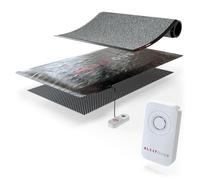 Wireless Floor Sensor Alert Mat,Portable Wireless Receiver & Cover Mat for Elderly & Dementia Care