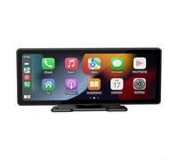 Wireless For Carplay and For Android Auto 10 26 inch Multimedia Player for Car Dashboard, Features Radio Frequency Transmission, USB/TF Card Support, and Rear View Video Input