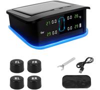 Wireless for tpms System Real-Time Pressure for temp Display(External 6 Wheels)