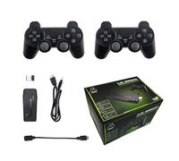 Wireless Game Console 2.4G HD Arcade PS1 Home TV Mini Game Console U Bao Retro Game Console Wireless Gamepad Controller 64G
