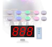 Wireless Game Show Buzzers with 3 Modes for Classroom, Family Night, Party Trivia