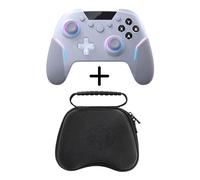 Wireless Gamepad Enhanced Controller Compatible with PC/NS/TV/Phone/Laptop, Ha&ll Micro Triggers Joystick RGB Effect(X20 Carry Case)