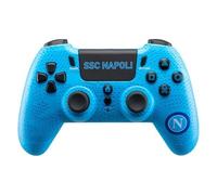 Wireless Gamepad Qubick ACP40159 for PlayStation 4 Theme SSC Napoli Blue and