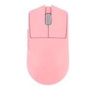 Wireless Gaming Mouse 300mAh Battery Tri Mode 2.4G USB C 3395 Optical Sensor Laptop Mouse for PC (Pink)