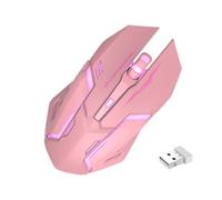Wireless Gamings - Silent PC Gamings, RGB With Side Buttons | Rechargeable Computer Mice For Laptop, USB For Game Hardware, Precision Control For Competitive Transmission Technology