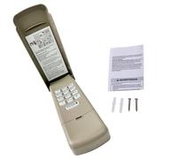 Wireless Garage Door Opener Keypad Compatible with Chamberlain 740CB 750CB 756CB 850CB 853CB, Liftmaster, and Sears Craftsman Garage Door Openers - 3 Channel Keyless Entry with