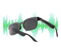 Wireless Glasses, Smart Audio Sunglasses, Lightweight Frame with Open-Ear Sound, 6.69x2.36x2.2 inches Call & Music Glasses for Outdoor, Work, Game, Sports, Men Women and Unisex Use