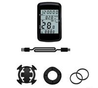 Wireless GPS Bike Computer for Road and Mountain Bikes, 2.4 Inch Display, 28 Hour for battery Life and Full GNSS Compatibility (with extend mount)