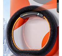 Wireless Graphene Heated Steering Wheel Cover - Fast Heating, Tangle-Free Design, USB Rechargeable Car Steering Wheel Warmer for All Vehicles (B)