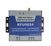 Wireless GSM RTU5024 Gate Opener Relay Switch Free Phone Call Security Alarm System for Automatic Door GSM Opener Garage Defend(2G)