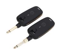 Wireless Guitar System, 7 Channels Wireless Guitar Transmitter Receiver U Band System, 30-50m Range, 6.35mm | 3.5mm Interfaces