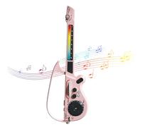 Wireless Guitar Toy - Stringless Educational Music Toy, Colorful Light Interactive Play, Learning, Kids Beginners Skills | Engaging Practice Tool for Home Party Travel Classroom Children Youth Teens