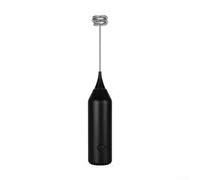 Wireless Handheld Frother & Egg Beater: Perfect for Creamy Coffee & More!(Black)