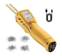 Wireless Handheld Plastic Welder with LCD Display,5000mAh USB Rechargeable Plastic Welding Kit with 200 Pcs Hot Staples,500W Plastic Welder Gun Soldering Kit for Repairing Broken Cracked PlasticParts