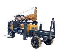 Wireless Handle Controlled Lightweight Water Drilling Rig Compact Well Drilling Equipment Portable Water Well Drilling Kit