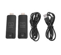 Wireless HDMI, 1080P 60Hz HD Transmitter Receiver Extender Kit with 5G WiFi 50m Range Plug and Play Display Adapter for Home and Business