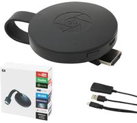 Wireless HDMI 4K Dongle Supports 1080P with Dual H.265/HEVC Decode, 2.4GHz Miracast HDMI Display Adapter WIFI Display Dongle Compatible with Android, IOS, Windows, Mac, Airplay, DLNA & Projector