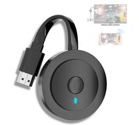 Wireless HDMI Adapter, SOCLLLife 4K HDR Wireless HDMI Dongle, Screen Video Mirror WiFi Dongle Airplay Adapter Support Miracast/Airplay/DLNA for Android/I*OS/Mac Book/Windows/Monitor/Projector 18"
