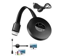 Wireless HDMI Display Adapter 4K HDR HDMI Screen Mirroring WiFi Display Dongle Transmitter Support Streaming TV Receiver Plug and Play Low Latency for Android IOS Windows Mac AirMirror Airplay Miracas