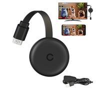 Wireless HDMI Display Adapter, 4K HDR Screen Mirroring Display Dongle, Plug & Play, 2.4/5GHz Wireless HDMI Transmitter and Receiver, Support Miracast/DLNA/Airplay, for Smartphone/Laptop/PC/Projector