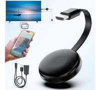 Wireless HDMI Display Adapter, HDMI Wireless Dongle Adapter, Mirroring Extender Stream Video/Audio from Android/iOS/Windows/MacOS/Laptop to TV/Monitor/Projector, Support Airplay DLNA Miracast