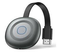 Wireless HDMI Display Dongle Adapter, 4K Streaming Miracast & AirPlay Receiver for iPhone, iPad, Android, Laptop, PC to HDTV/Monitor/Projector, 100FT/30M, Plug & Play, Support DLNA, 2.4G/5G